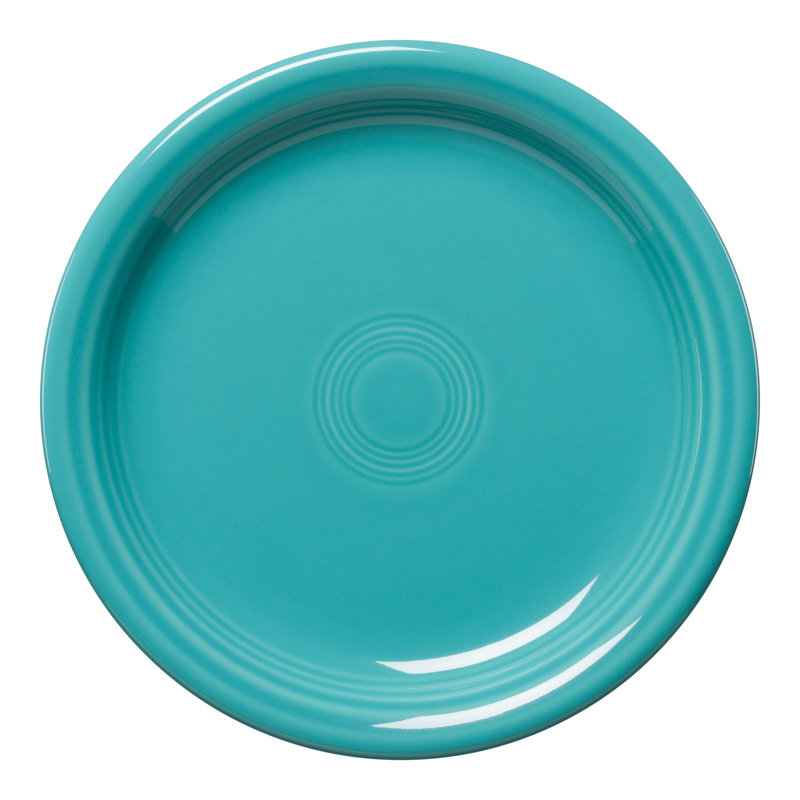 Fiesta Bistro Coupe 7 1/4 Inch Salad Plate, Turquoise