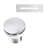 55.5'' x 29'' Soaking Acrylic Bathtub-43416610