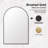 Poulton Frameless Medicine Cabinet Mirror Adjustable-616587155