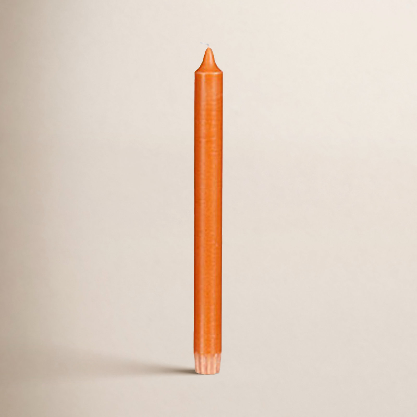 Unscented Taper Candle Set, Orange