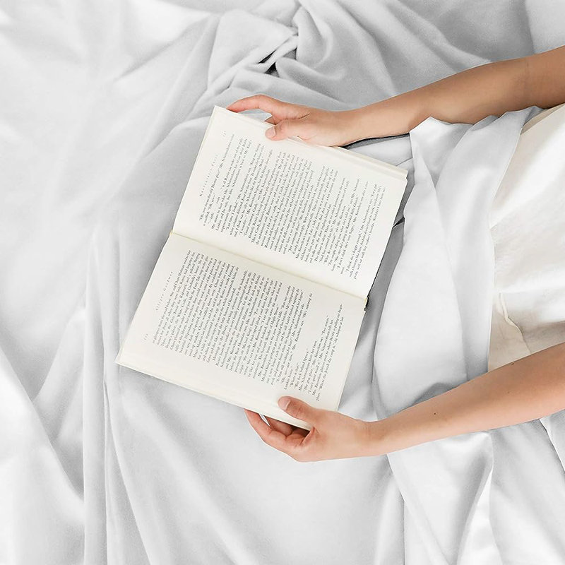 Premium Cooling, Soft & Wrinkle Free Sheet Set - Ultra Soft & Premium Hotel Luxury Bed Sheet Set, White