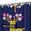 Mignon rideau de douche avec 12 crochets-1525488373