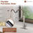 mondawe Pull Down Kitchen Faucet-88876492