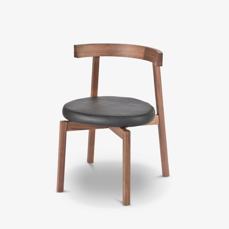 Oki-Nami Chair, Walnut