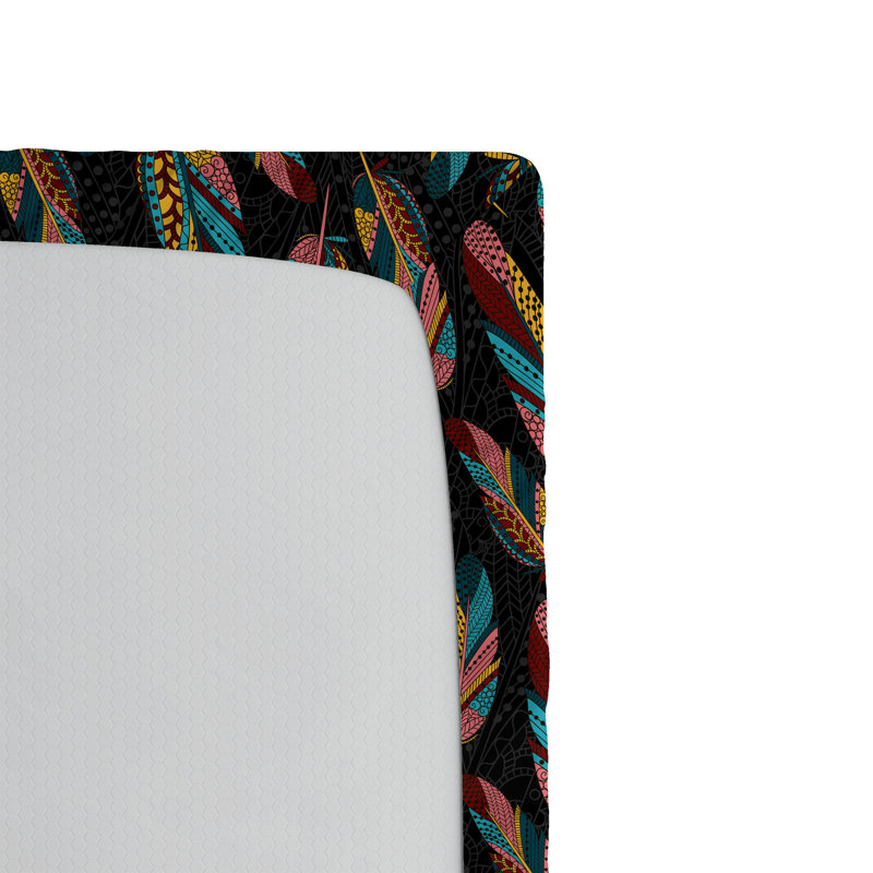 Microfiber Fitted Sheet, California King Fitted Sheet, Multicolor