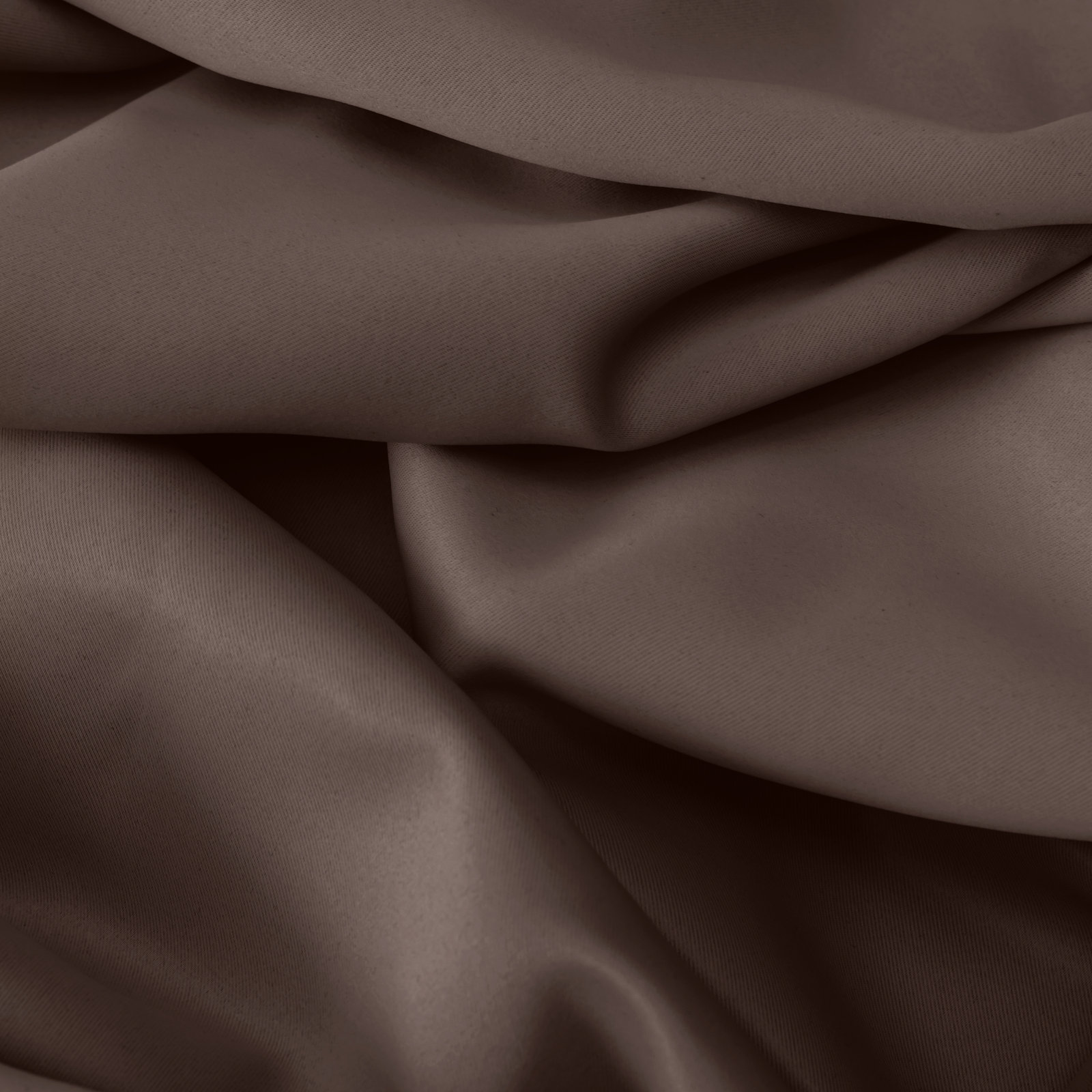 Ardelle Blackout Grommet Curtain Panel, 56" W x 72" L, Espresso with Antiqued Bronze Grommets