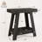 23.6" Farmhouse Wooden End Table Set, Side Table Nightstand with Storage Shelf for Living Room & Bedroom-135384165