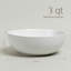 Over&Back Coupe Semi Hand-Finished Stoneware Low Serving Bowl-99305364