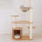 4 Tiers Cat Tree with Condons,Perch,Scratching Posts