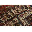Tapis oriental en laine rouge rétro noué à la main 9 pi x 10 pi 5 po Heriz