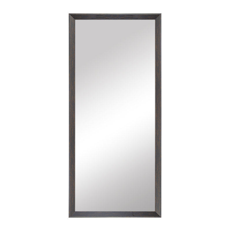 Collection Lewis, miroir pleine longueur, miroir de vestiaire idéal, verre True Reflections, cadre en bois, adossé au mur ou au mur