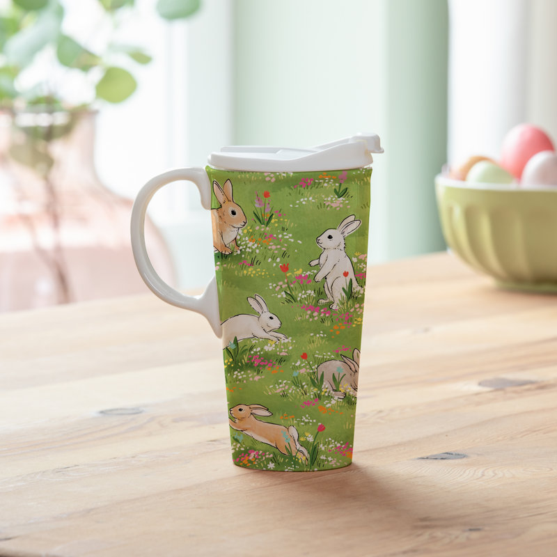 Coffret cadeau en céramique 17 oz Bunny