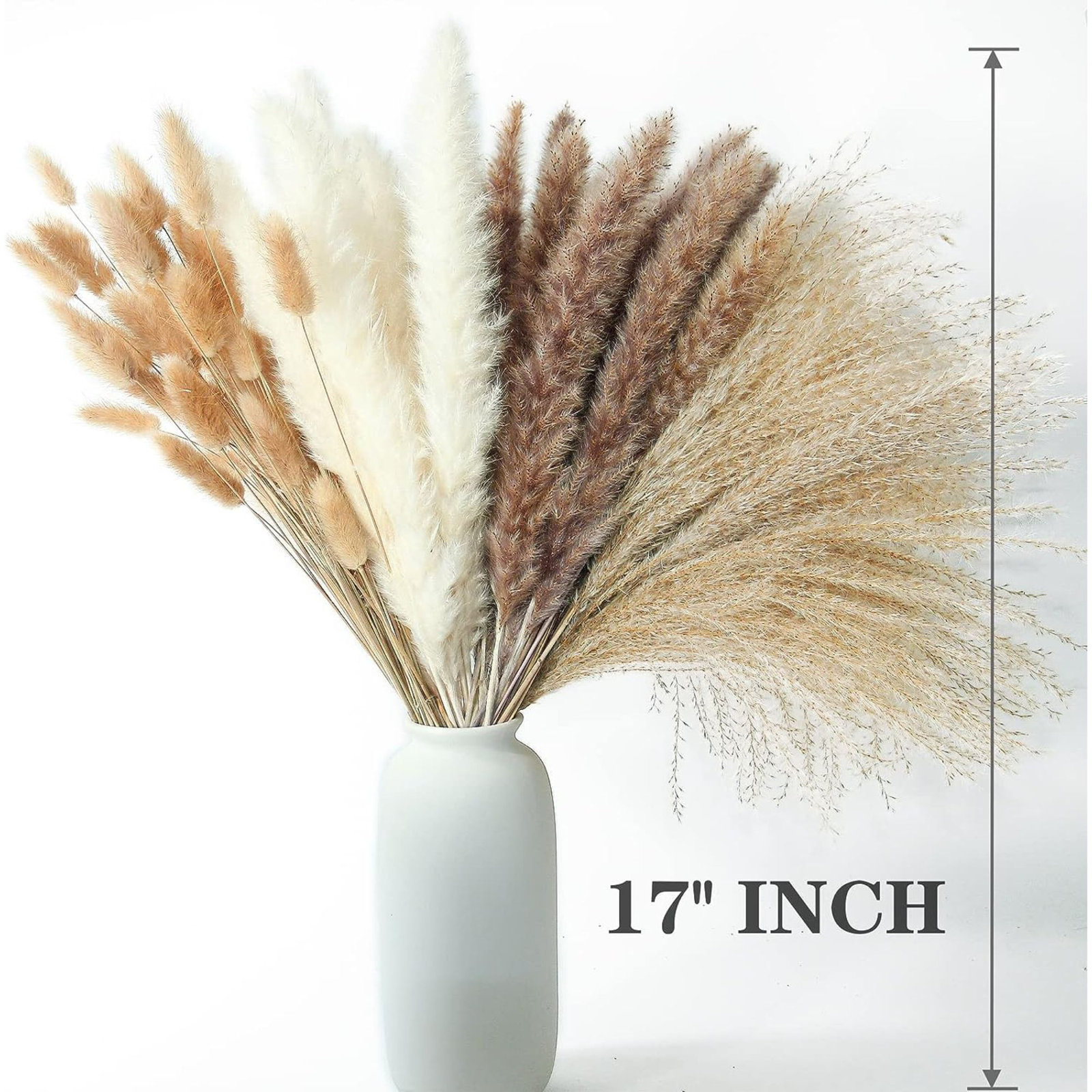 Dried Pampas Grass Floral Arrangements