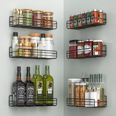 Spice Rack Organizer Wall Mounted