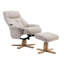 Billings 80cm Wide Swivel Standard Recliner-609382733