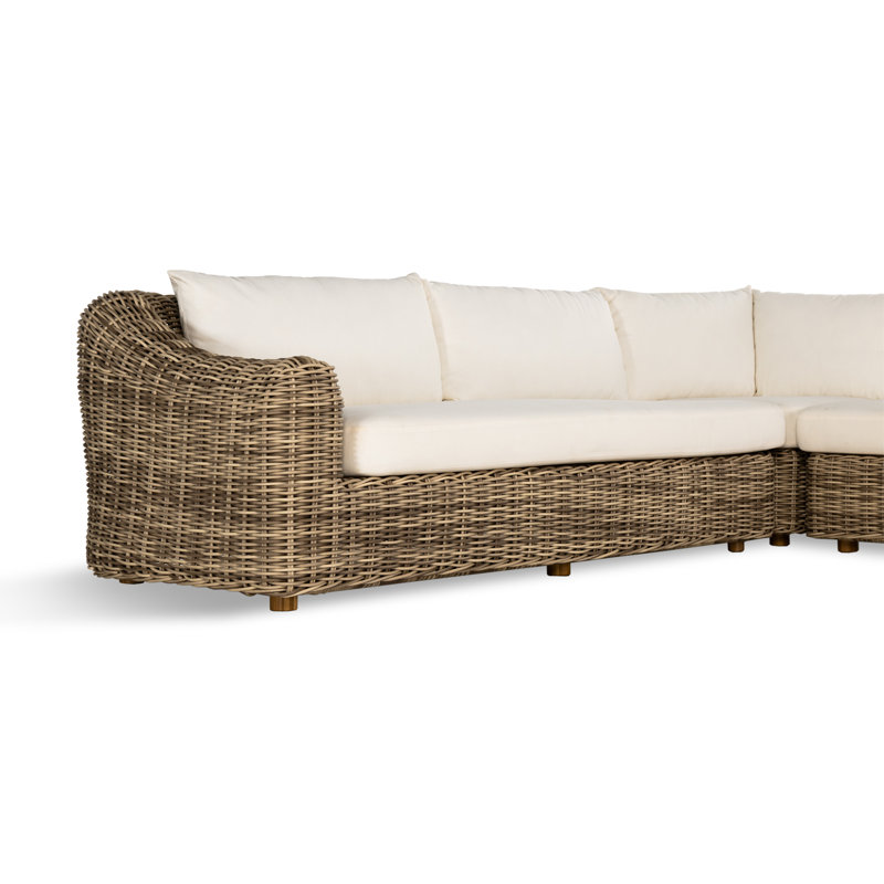 Messina Outdoor 5 - Seat, Natural Teak