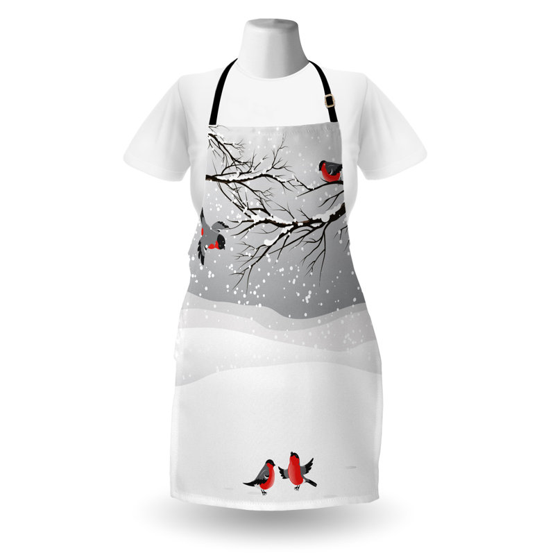 No Pattern Bib Apron