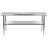 60in Stainless Steel Workbench. Metal Table
