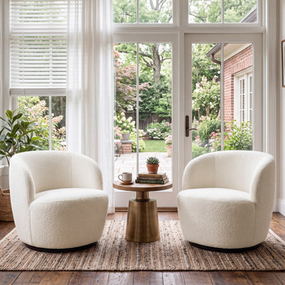 Fauteuil demi-tonneau Hadriel