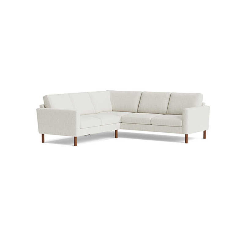 Laguna Sectional, Right Hand Facing, Performance Weave - Snow