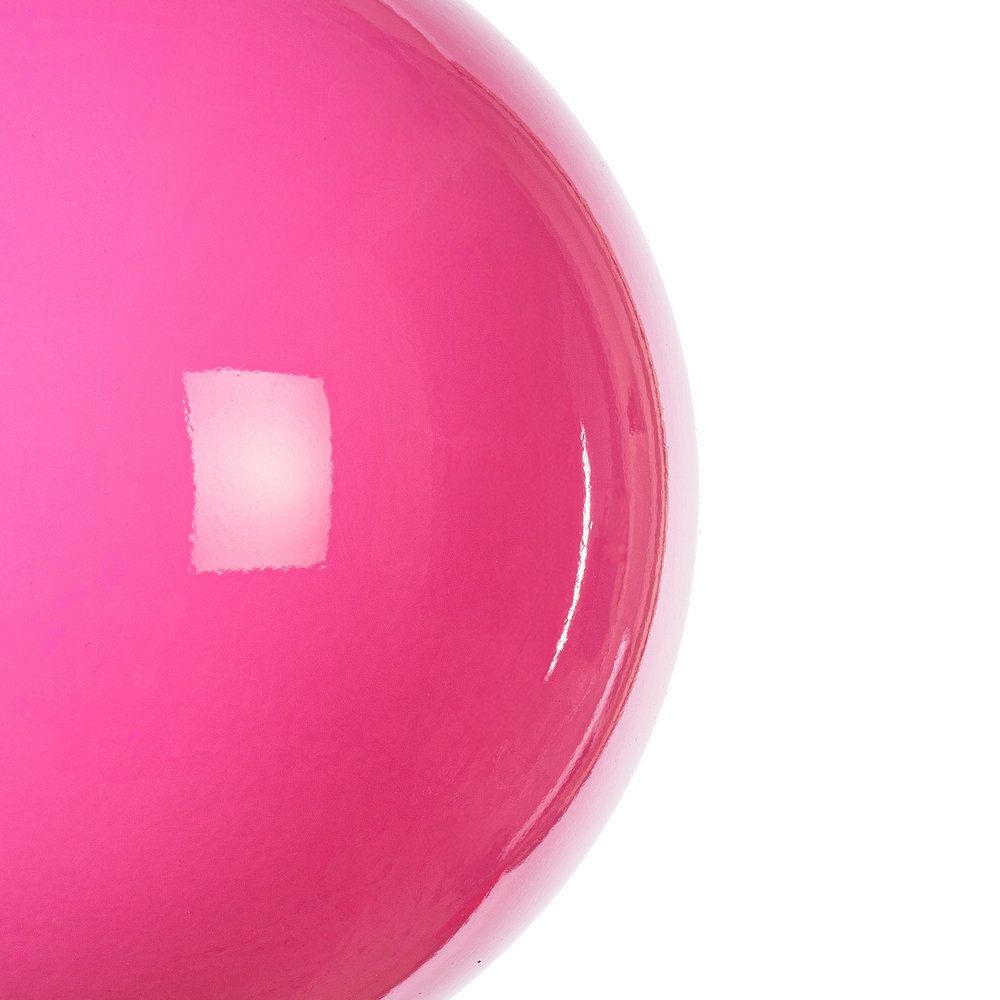 Linita 6" Shatterproof Bauble, Hot Pink