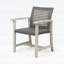 Élégantes chaises de salle à manger Hampton en bois et osier, ensemble de 2, en bois d'acacia durable avec tressage en osier artisanal pour une utilisation intérieure et extérieure