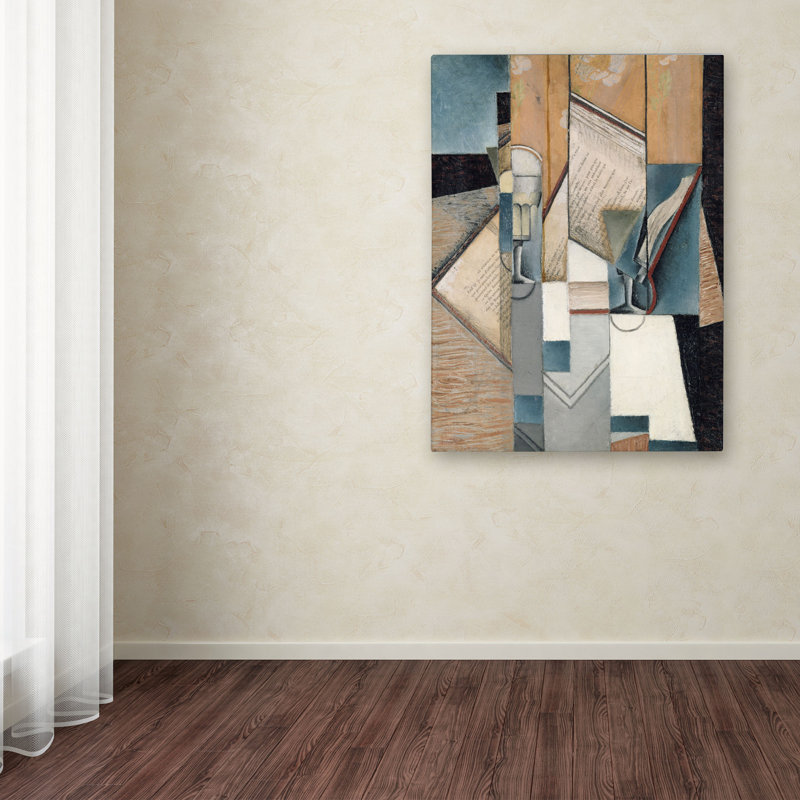 « the book », reproduction d’art sur toile tendue, H 32 po x l 26 po x P 2 po