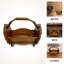 Porte-revues sur pied TEAK WOOD