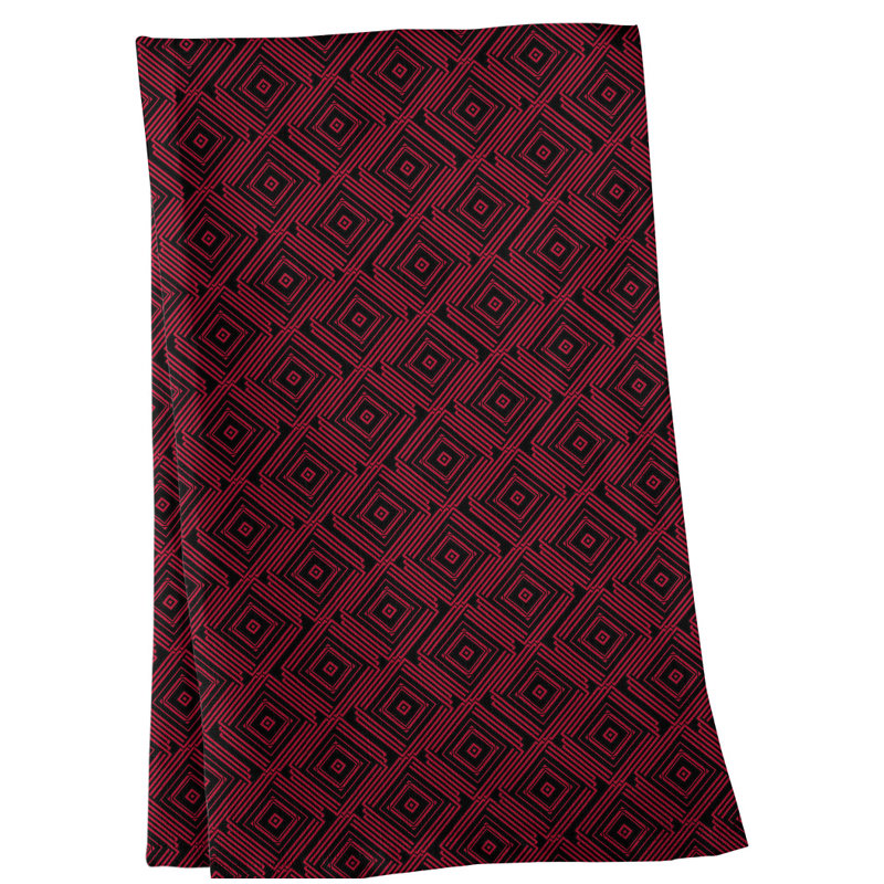 Tea Towel Kitchen Towel, Poly Twill, Red
