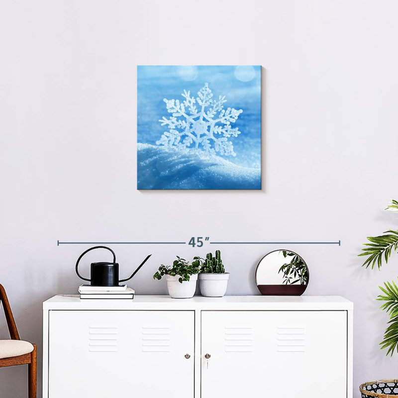 Flocon de neige d'hiver Alvord, H 20 po x l 20 po