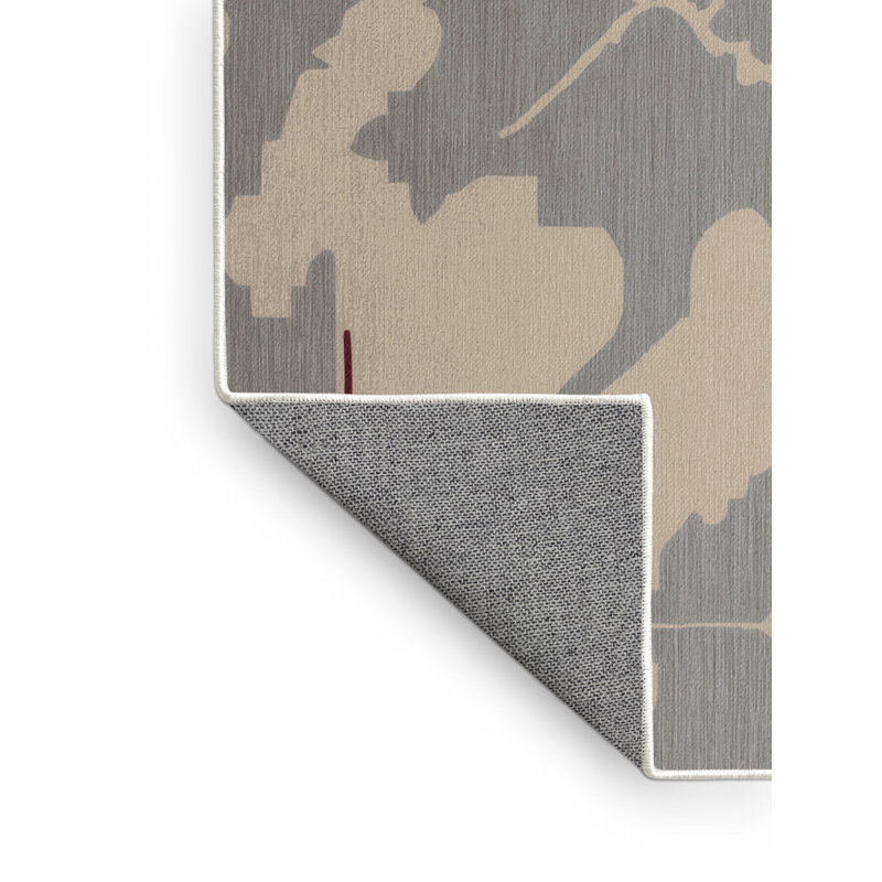 Grid Reverie Rug, Square 3'