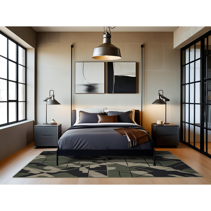 Shadow Flare Rug, Round 8'