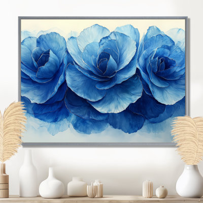«Isamara Aqua Spiral Aloe Leaf Succulent II» - art mural succulent