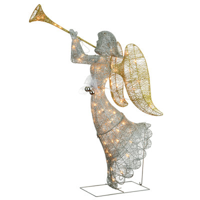 Lighted Angel Christmas Yard Display