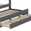 Lit plateforme tapissier avec lit gigogne et tiroirs-726696784-726696799