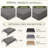 Custom Cushion Cover, Replaceable Bench Cushion/Chair Cushion Cover-1808008974-1808008978