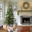 108" H Green Realistic Artificial Pine Christmas Tree with LED Lights-1657799135