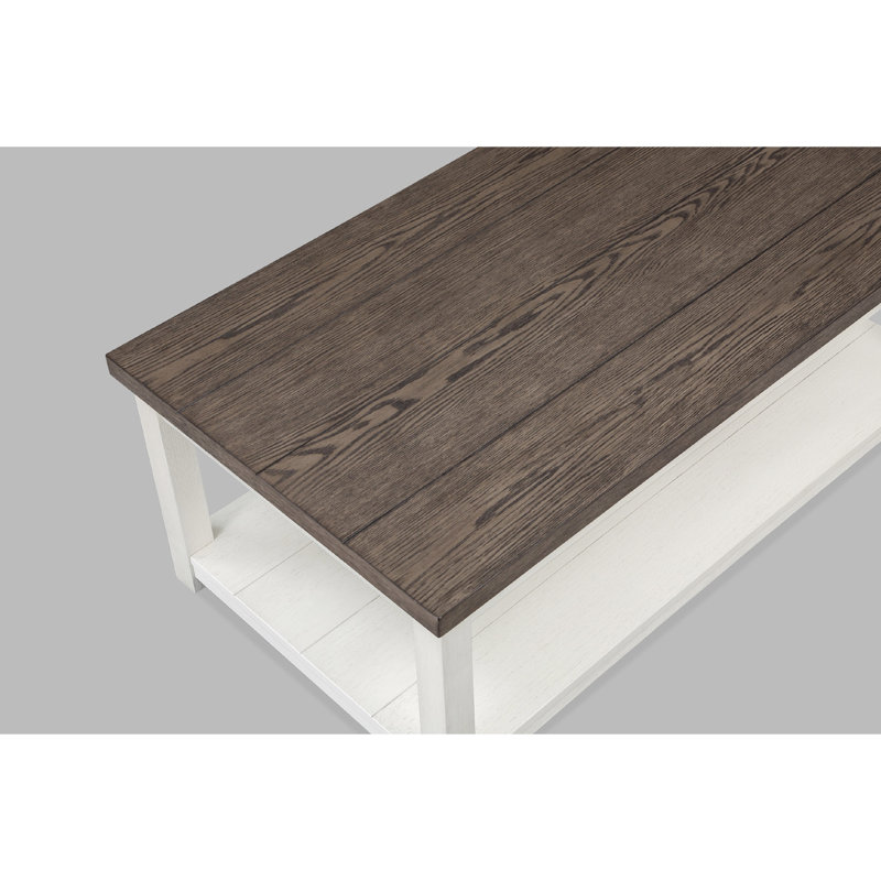 Style, table de bout carrée brune et blanche, table en bois blanche pour mobilier de salon, décoration moderne