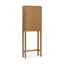 Armoire de rangement au-dessus de la toilette 2 portes Tremolo avec tablettes robustes pour l'organisation de la salle de bain-1566110312