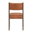 Wayne  Top Grain Leather Autumn Brown Dining Chair