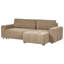 3 Seater Fabric Corner Sofa Bed with Storage Chantea-476765664-476765665
