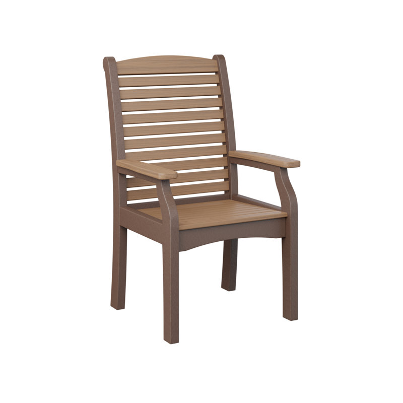 Chaise de terrasse classique Berlin Gardens, Light Brown/Chocolate Brown