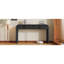 Console moderne avec 2 tiroirs de rangement, table d'entrée cannelée à silhouette arrondie pour le salon et l'entrée-286779559