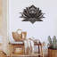 Décoration murale 3D Mandala Lotus en métal-101575660-101575658