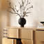 Commode de rangement intégrée de style médiéval