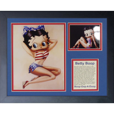 Betty Boop Framed Memorabilia