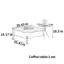 Ensemble de table de thé Creative Petal