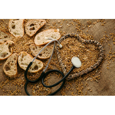 Gluten Free Bread - Wrapped Canvas Print