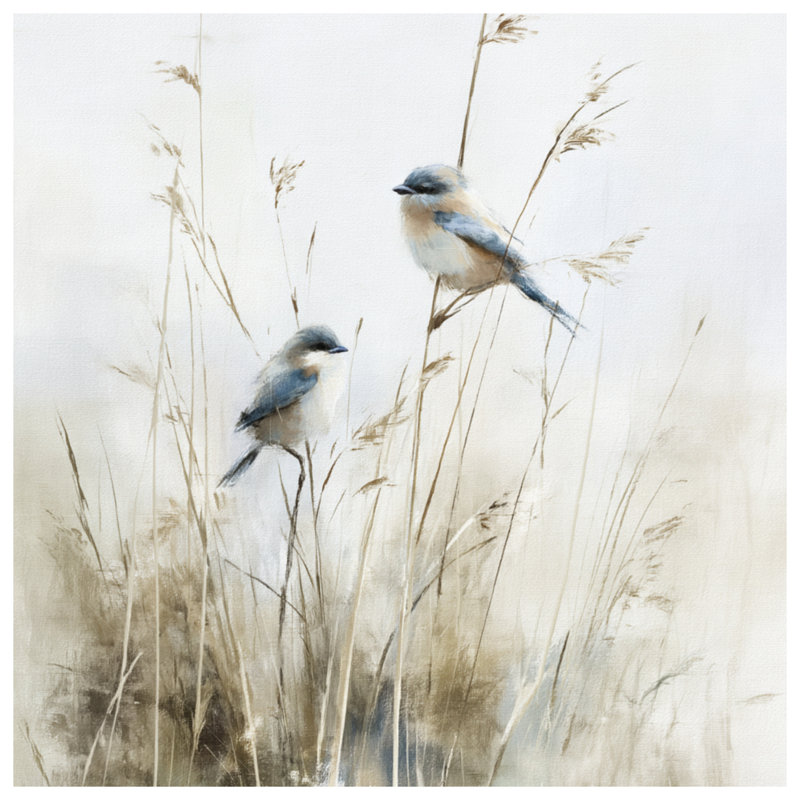Coussin décoratif oiseaux, oreillers double face animaux, 20 po x 20 po