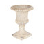 Urne de jardin MGO avec finition antique, décoration extérieure élégante pour les patios et les paysages.